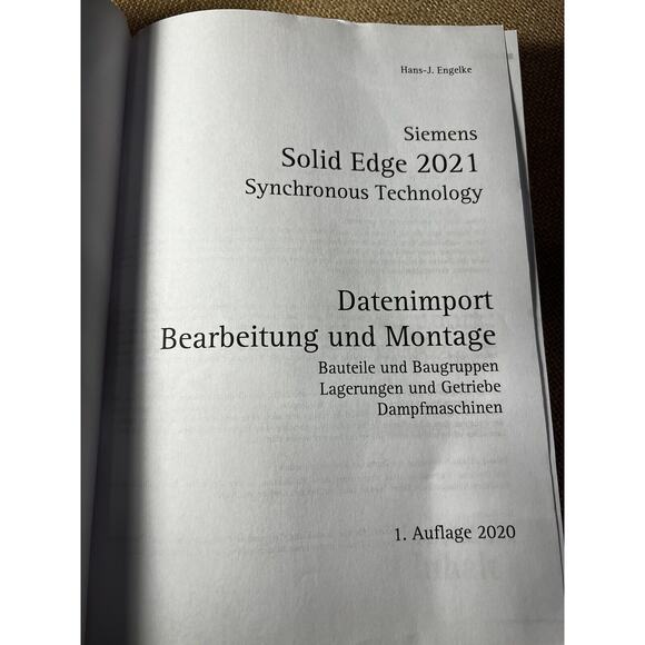Solid Edge 2021 Datenimport: Bearbeitung Und Montage Book - Picture 10 of 12